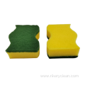 Kitchen Cleaning Scourers with Foam Sponges